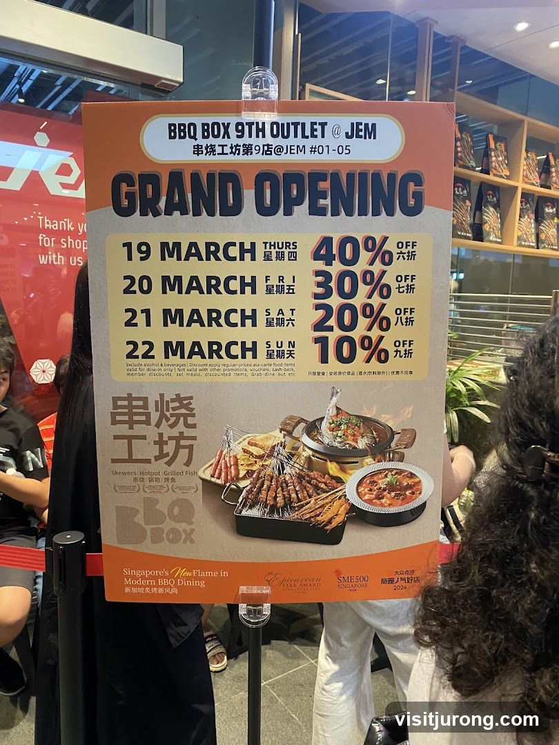 BBQ BOX Grand Opening Promotion