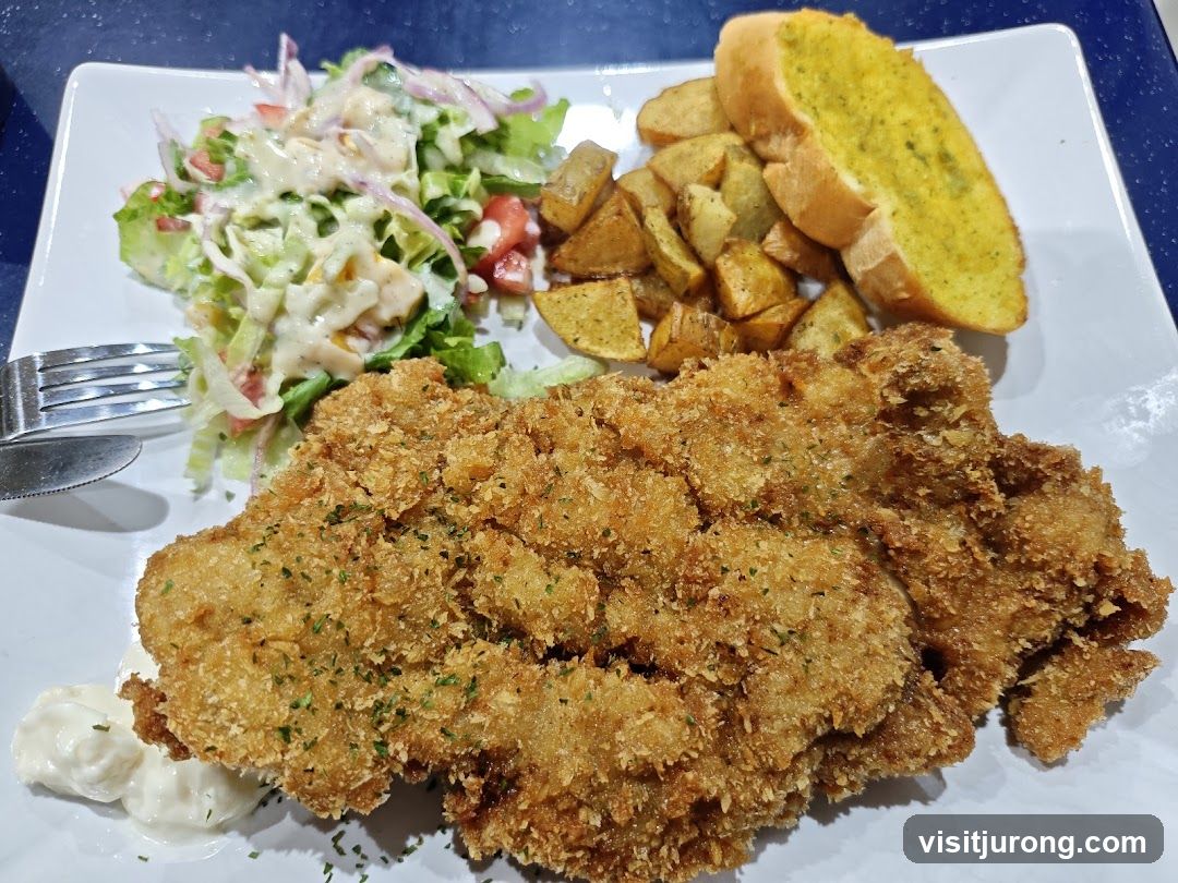 Breaded Chicken with Sides