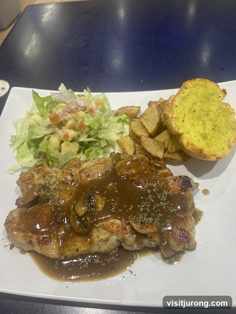 Chicken Steak Dinner