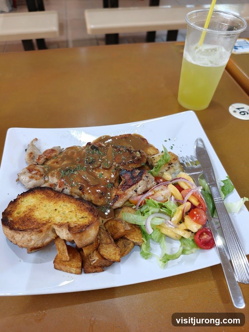 Chicken Steak Dinner
