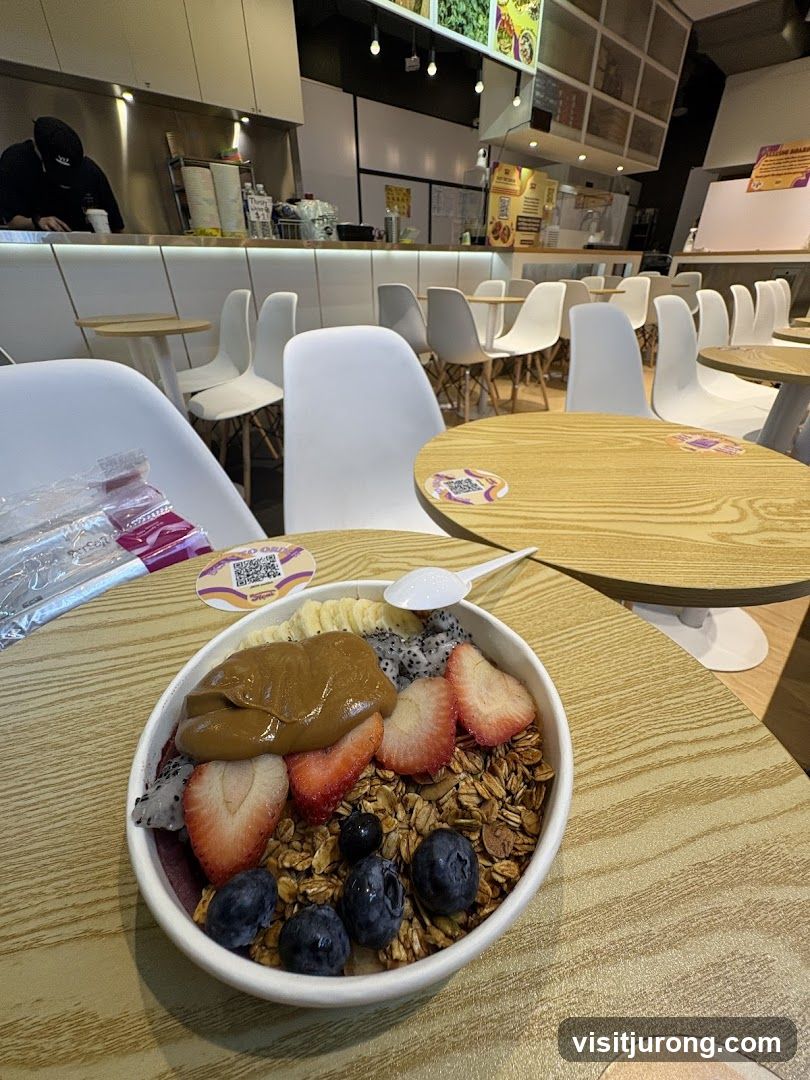 Acai Bowl with Fruit and Granola