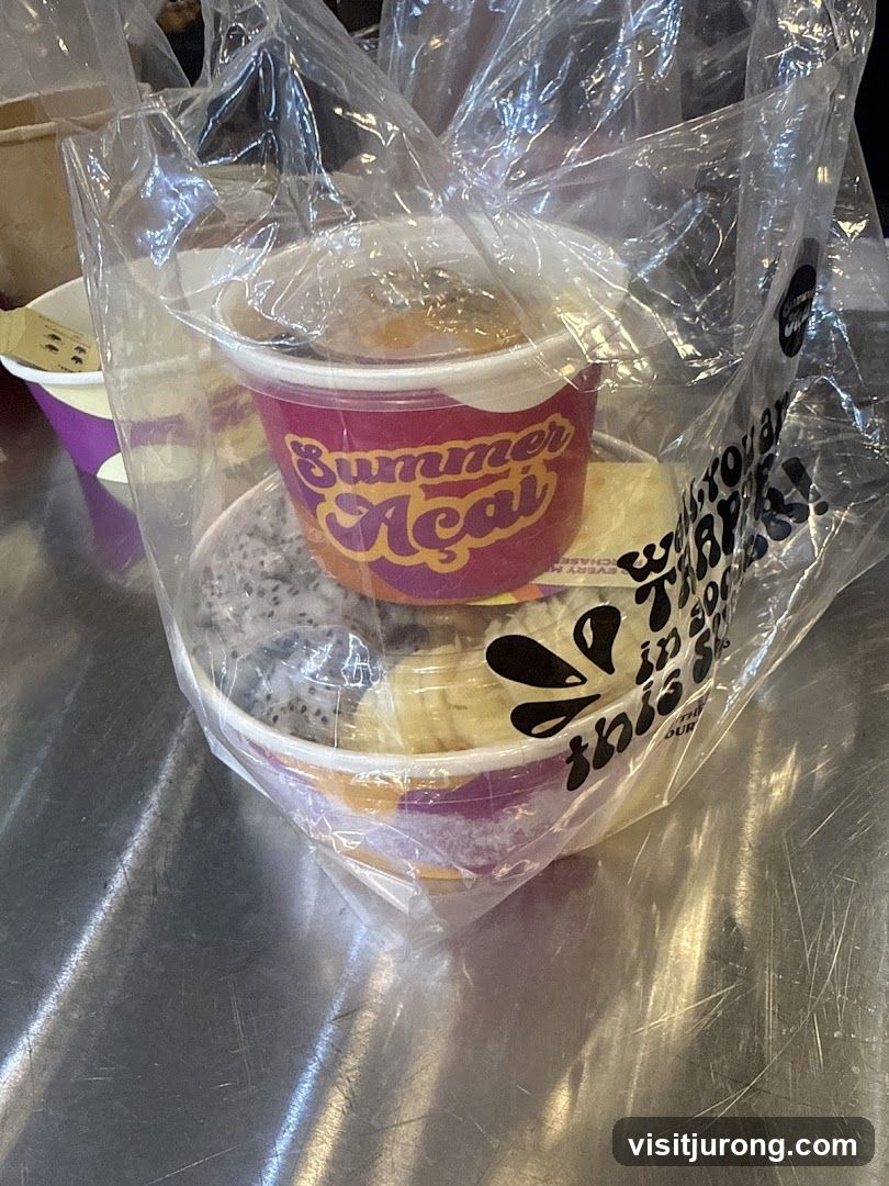Summer Açai Bowls in a Bag