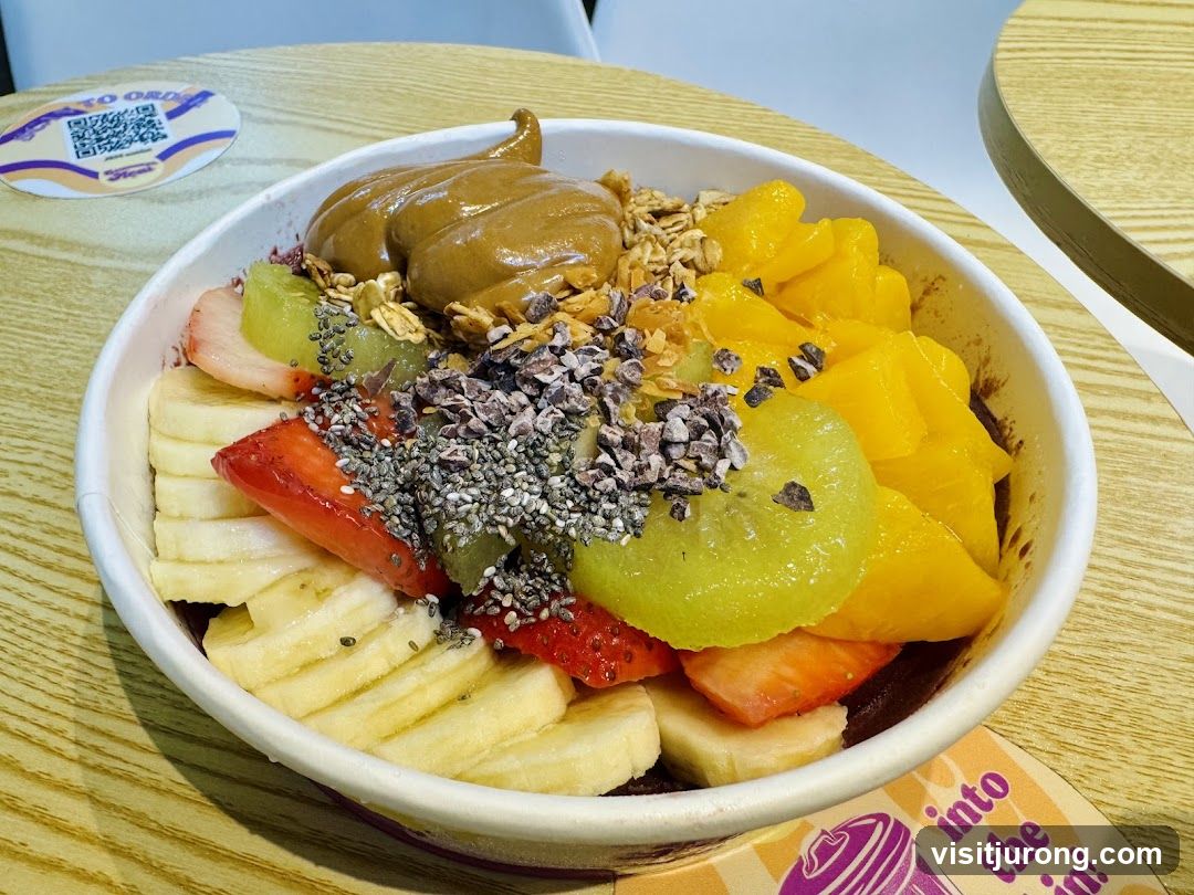 Acai Bowl with Fruit and Toppings
