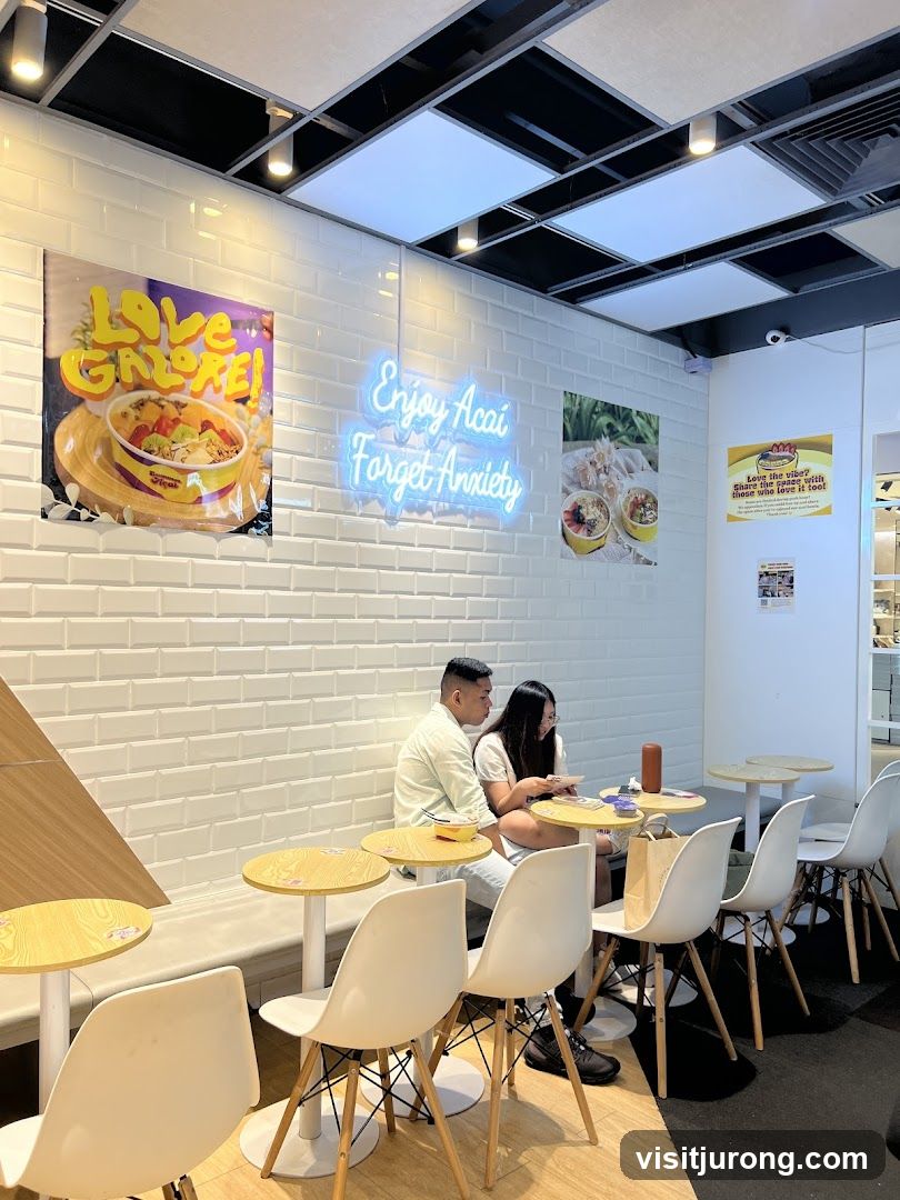 Acai Bowl Cafe Interior