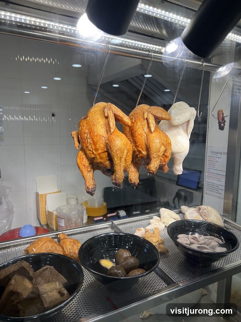 Roasted Chickens and Side Dishes