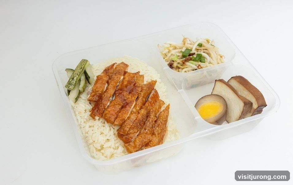 Roasted Chicken Rice Box