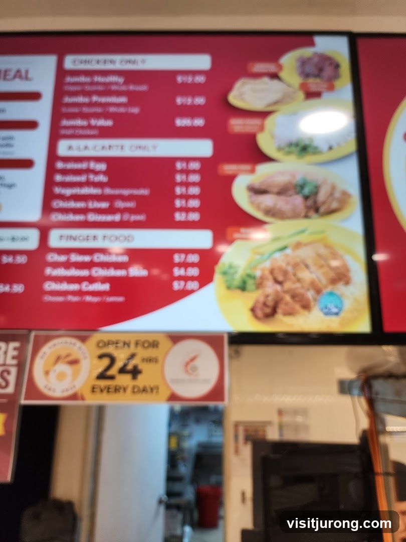 Chicken Menu