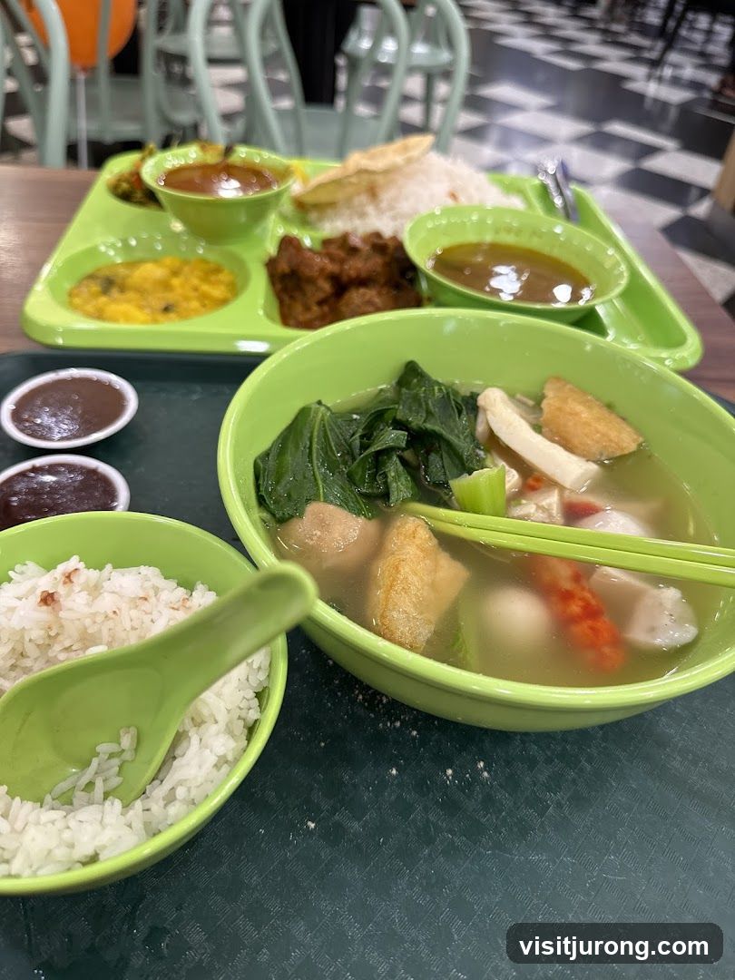 Food Platter and Soup