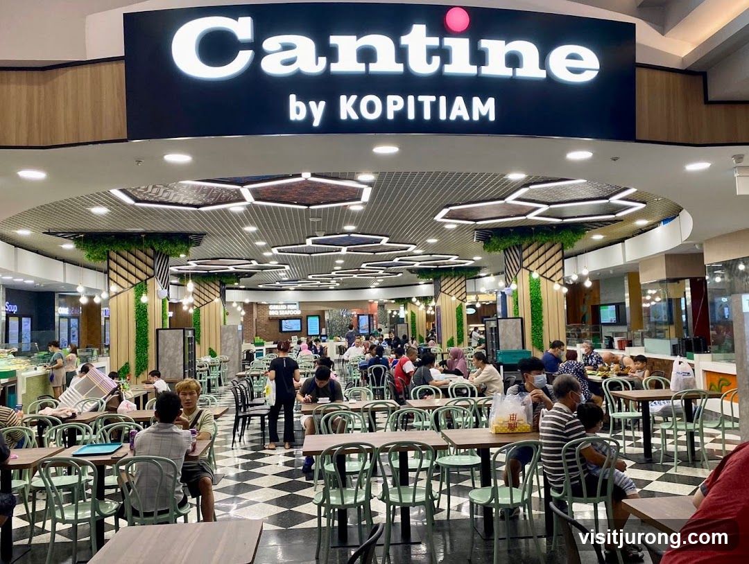 Busy Food Court