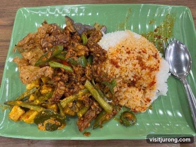 Spicy Stir-fried Dish with Rice
