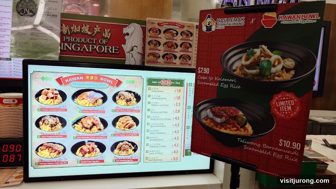 Kawan Bowl Menu
