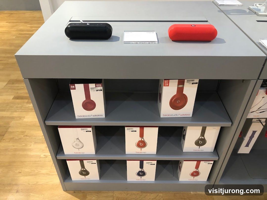 Beats Headphones and Speakers Display