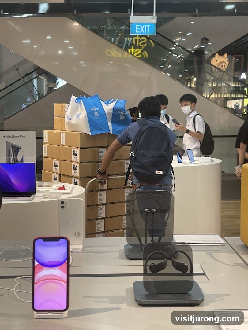 Electronics Store Display