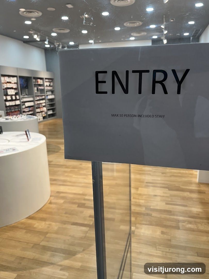 Store Entry Sign