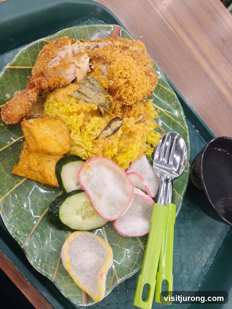 Fried Chicken Rice Plate