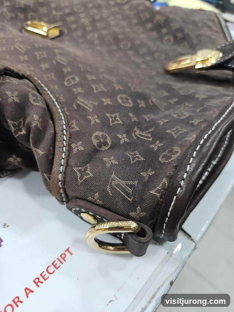 Brown Monogrammed Handbag
