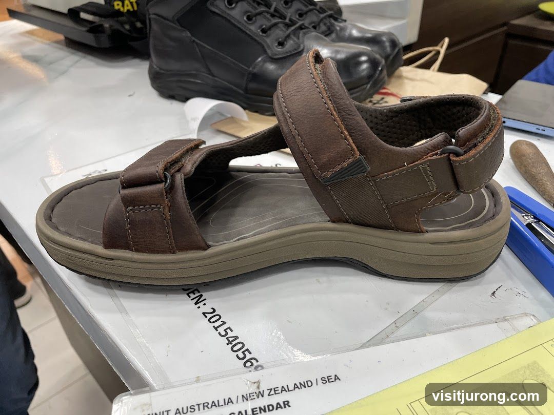 Brown Leather Sandal