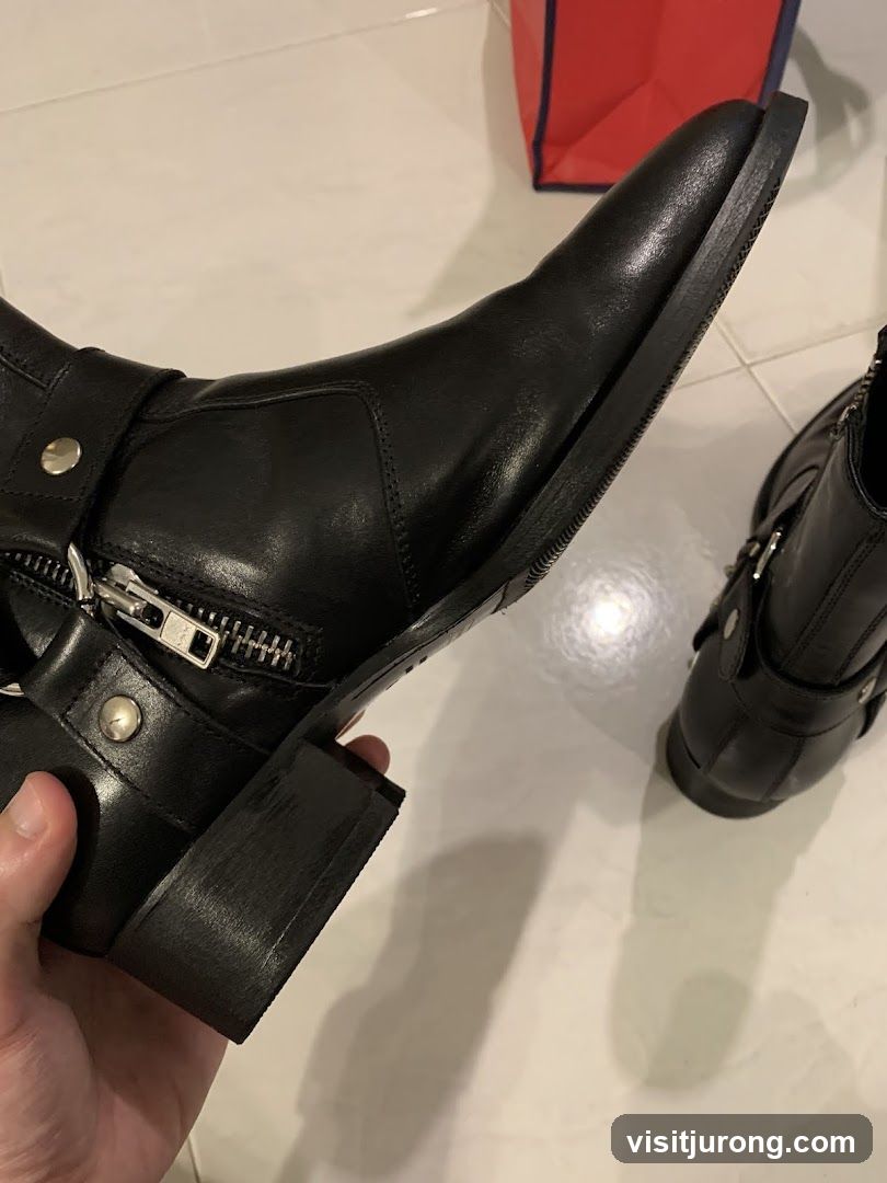 Black Leather Boots