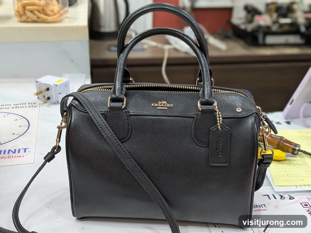 Black Coach Handbag