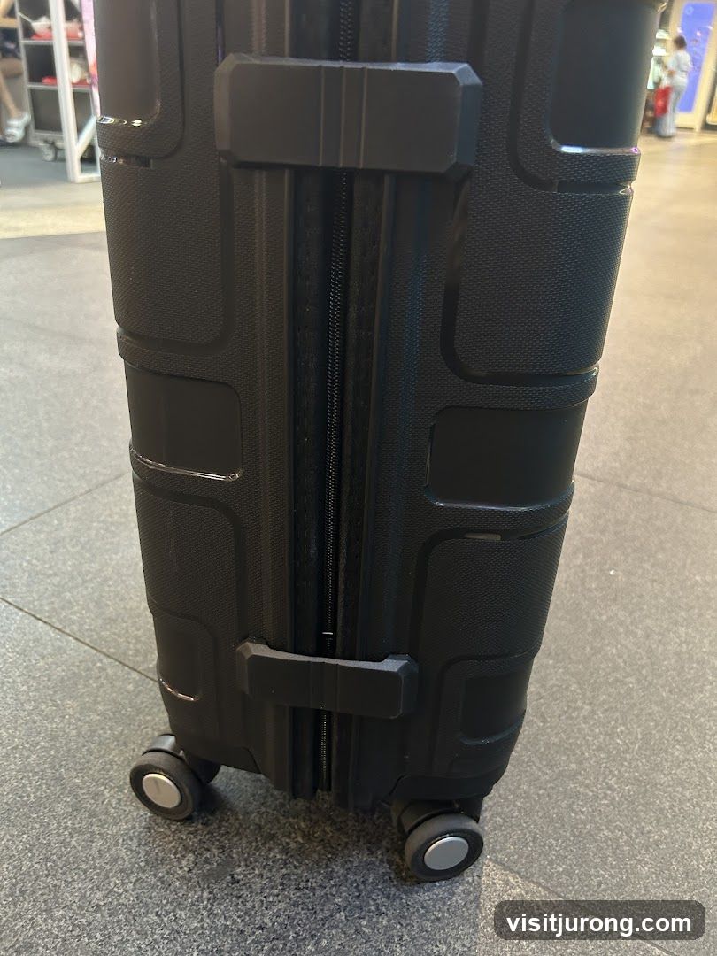 Black Suitcase Detail