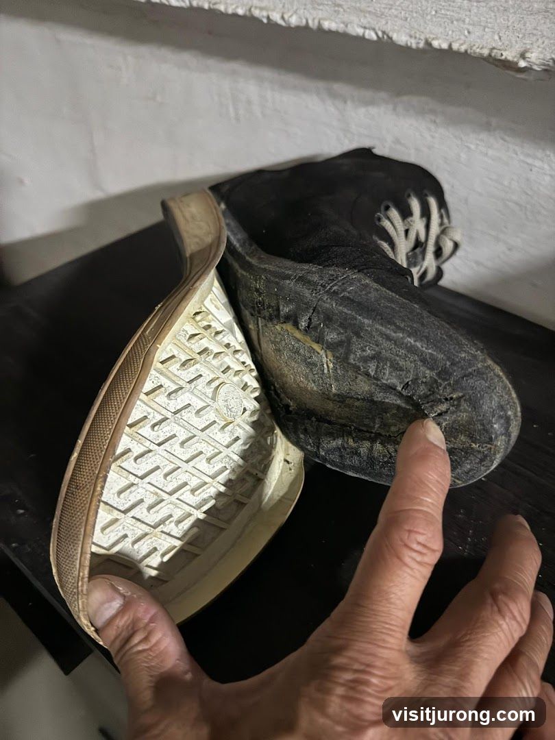 Damaged Shoe Sole