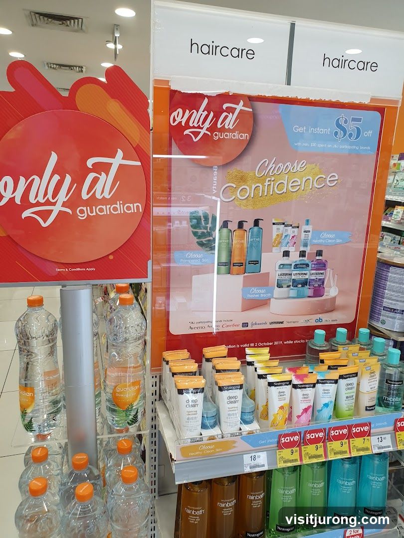 Guardian Health and Beauty Store Display