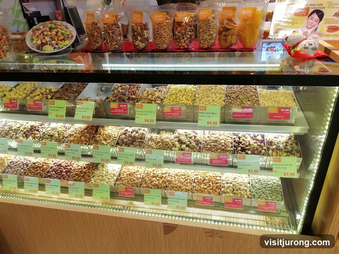 Assortment of Nuts and Dried Fruits