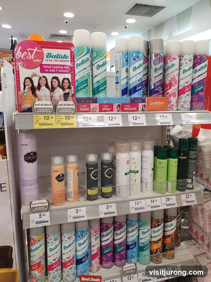 Dry Shampoo Display