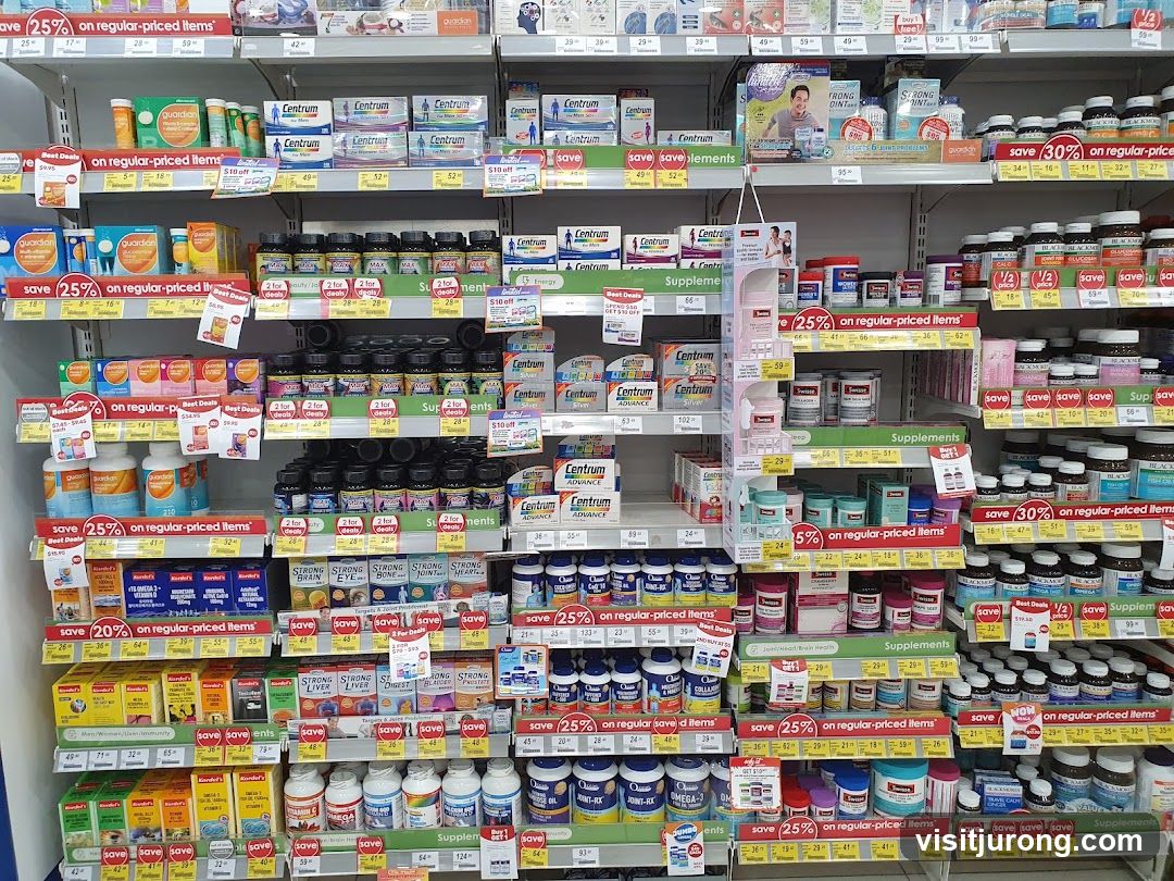 Vitamins and Supplements Aisle