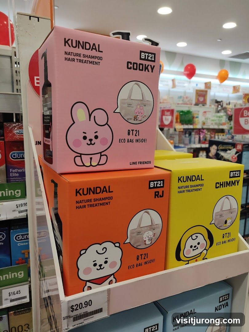 BT21 KUNDAL Hair Treatment Sets