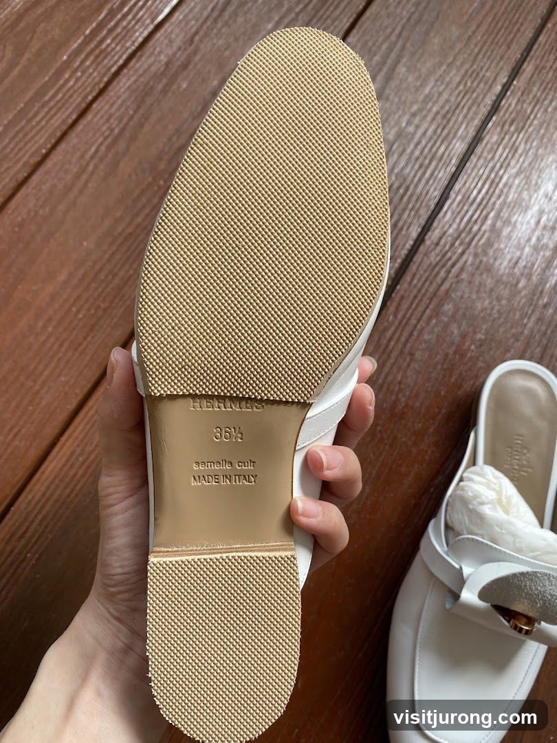 White Hermes Mules
