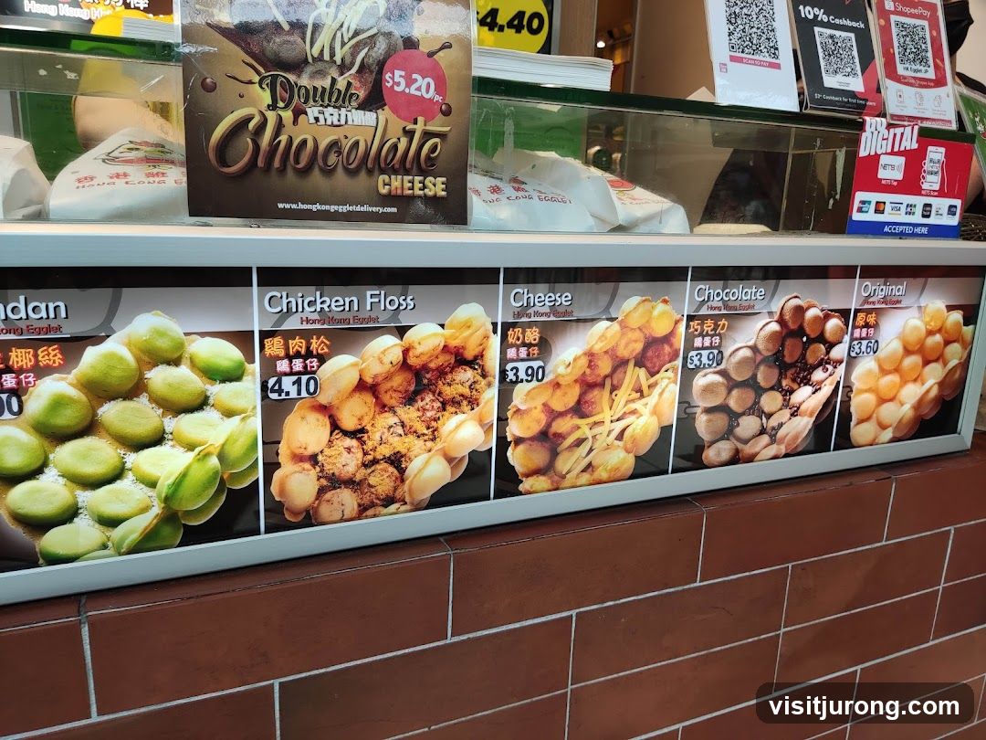 Hong Kong Egglet Menu