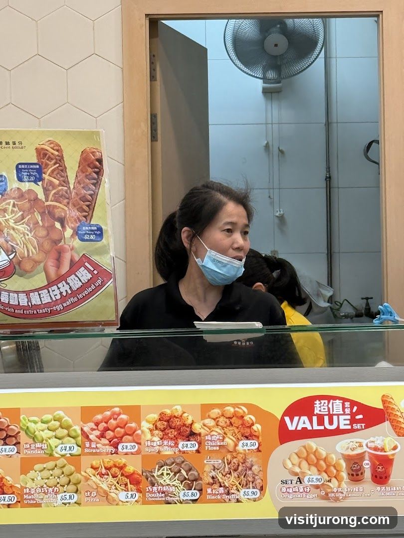 Egg Waffle Menu