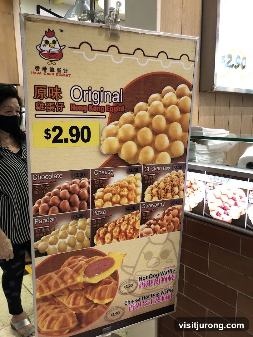 Hong Kong Egglet Menu