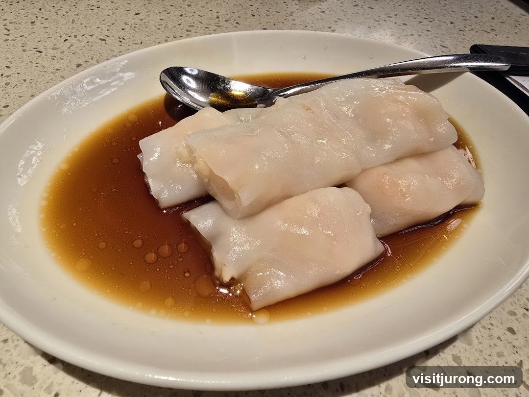 Shrimp Rice Noodle Rolls
