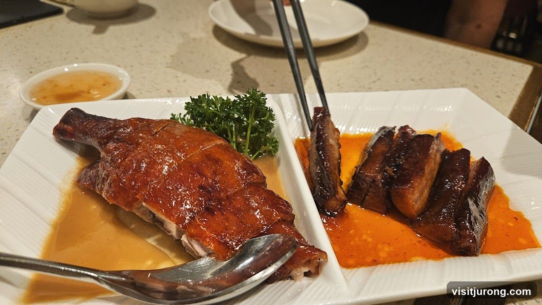 Roasted Duck and Pork Belly