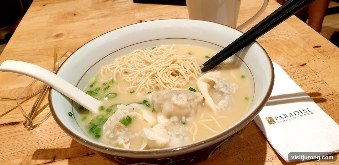 Noodle Soup with Dumplings