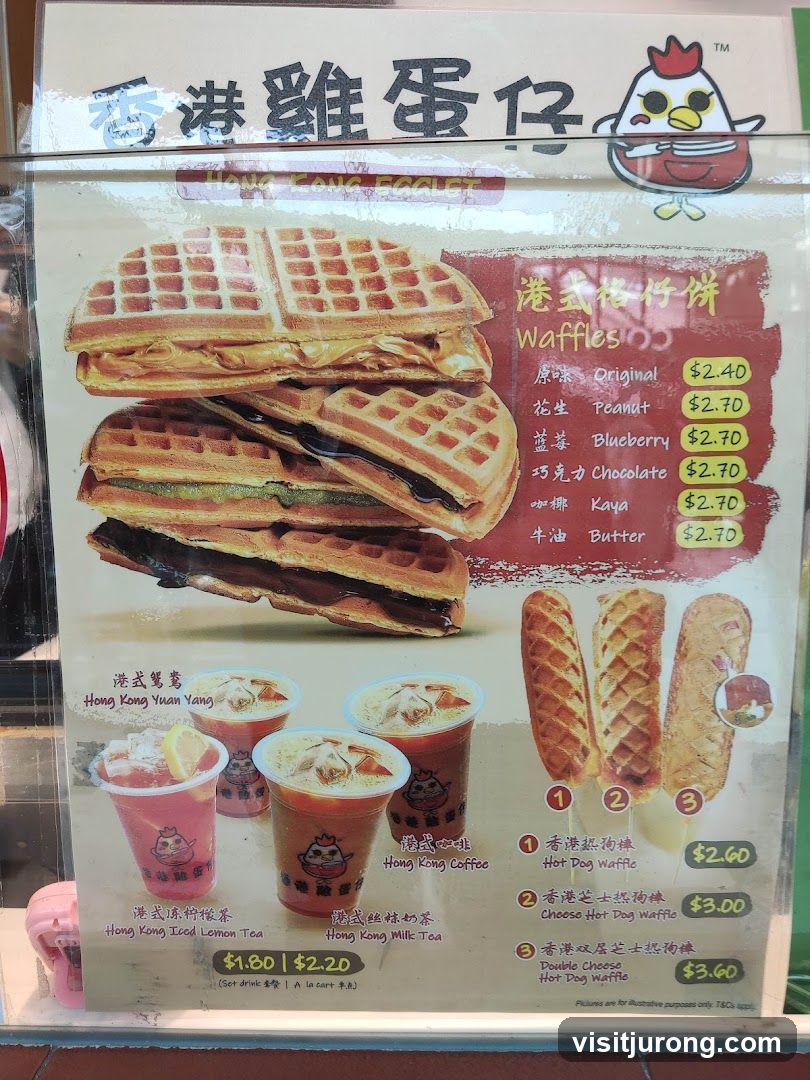 Hong Kong Egglet Menu