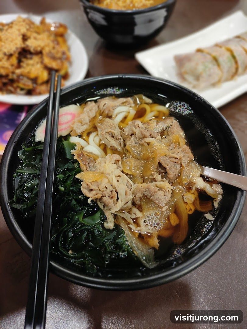 Beef Udon Soup