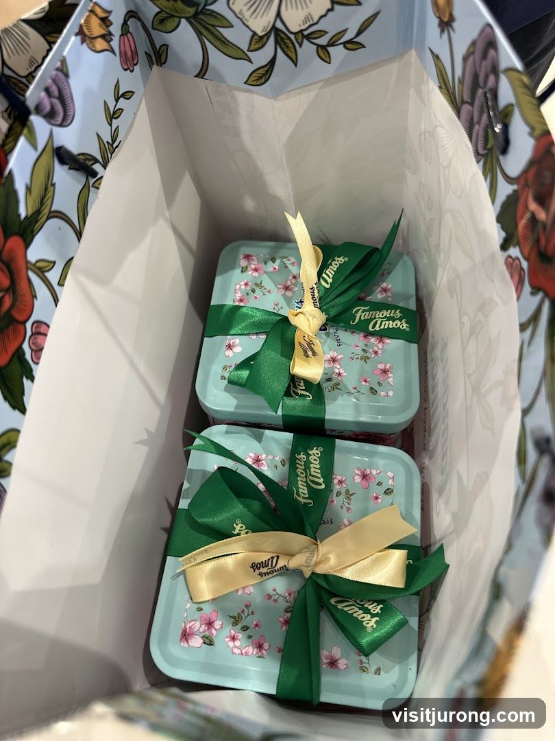 Famous Amos Cookies Gift Boxes