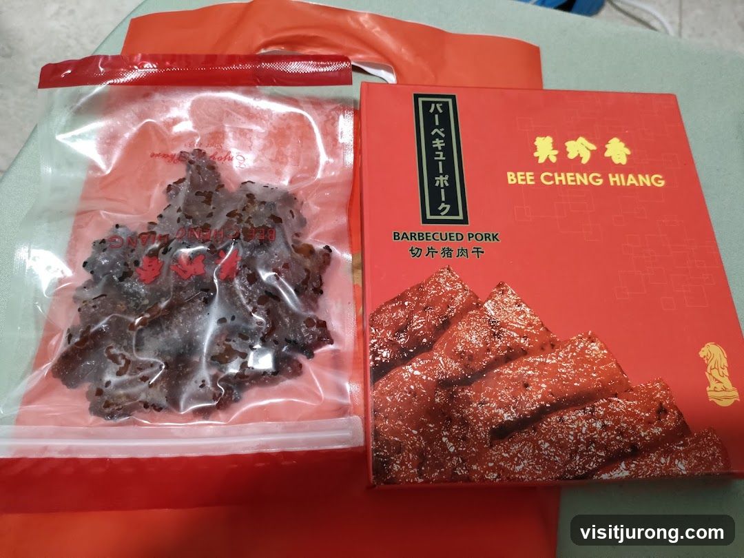 Bee Cheng Hiang Barbecued Pork