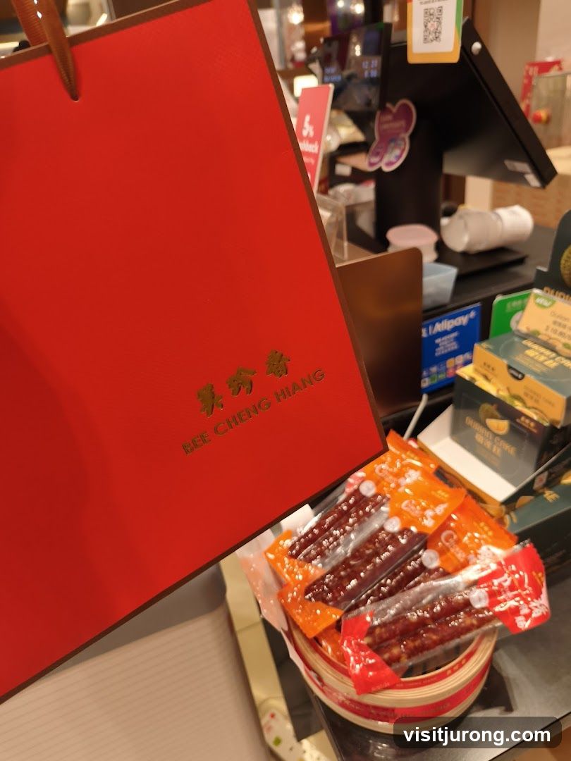 Bak Kwa and Gift Bag