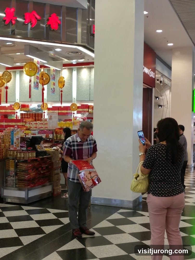 People shopping in a store