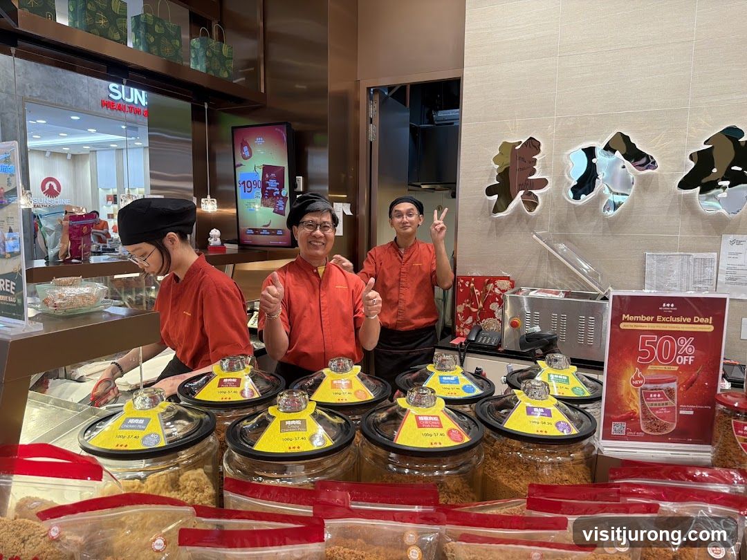 Staff at a Food Stall