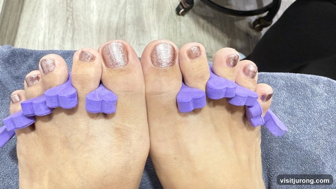 Pedicure Preparation