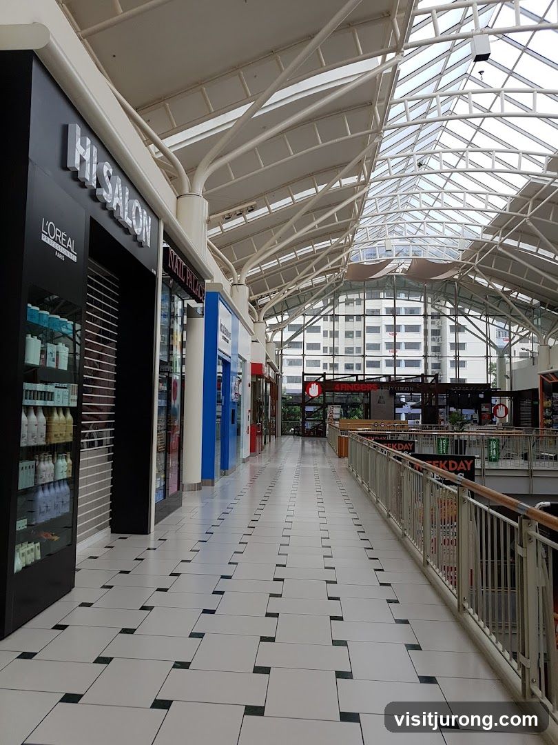 Indoor Mall Corridor