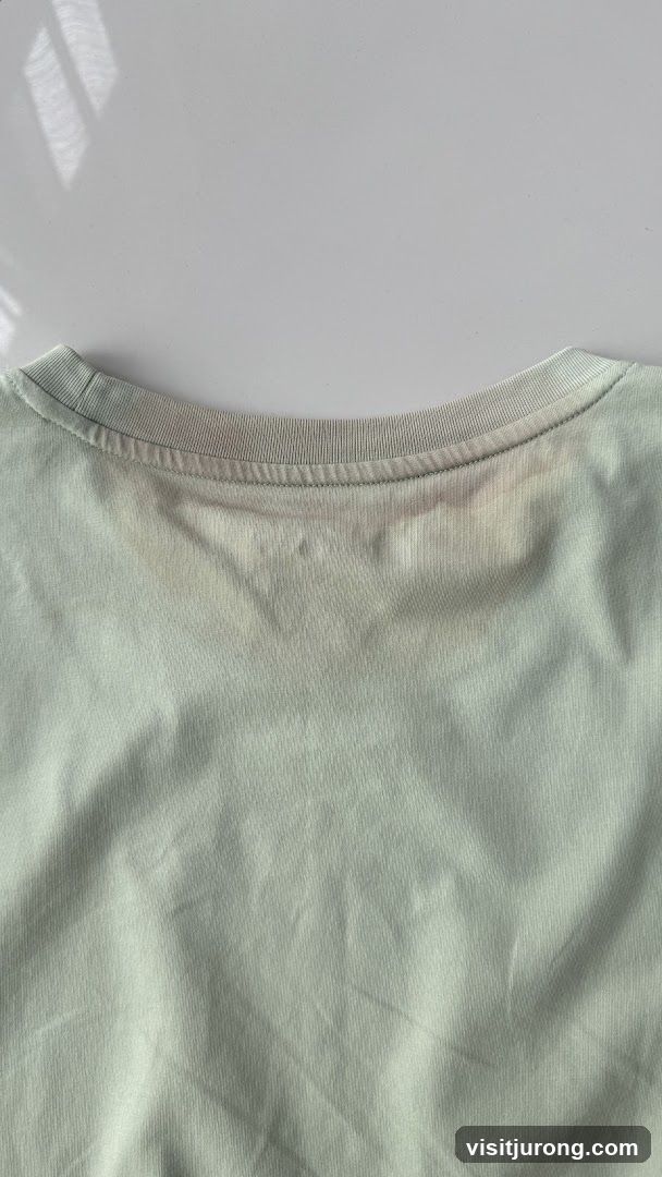 Stained T-shirt Collar