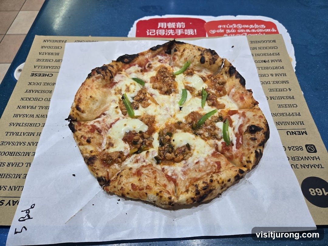 Pizza with Menu