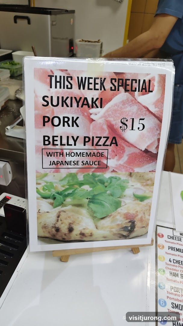 Special Pork Belly Pizza