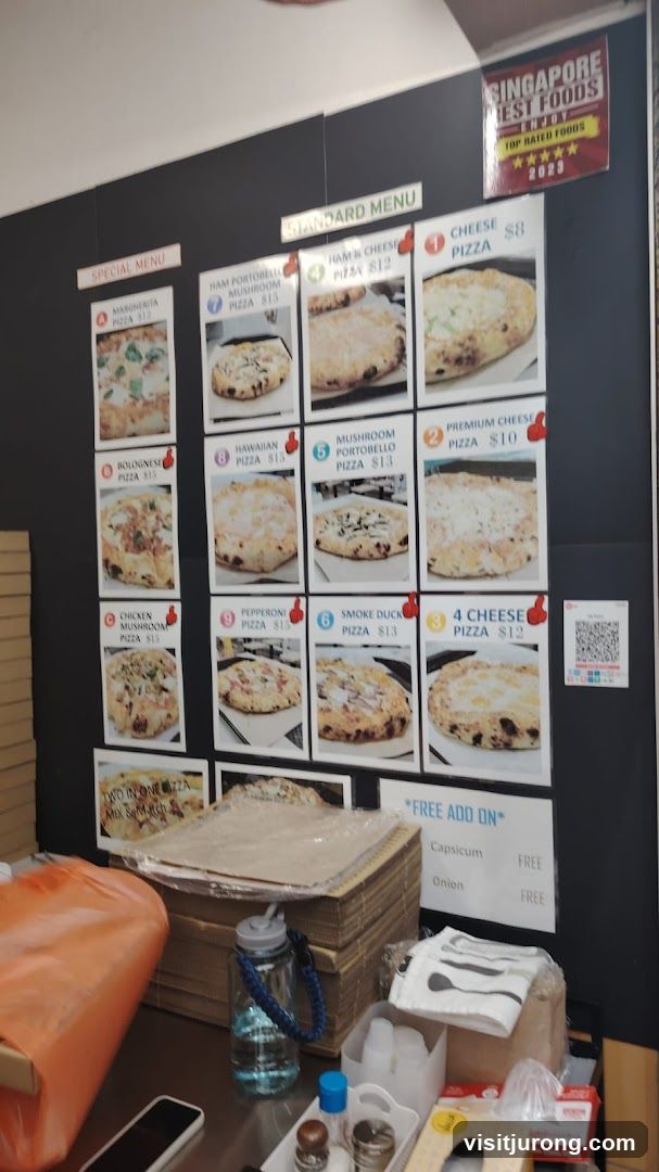 Pizza Menu